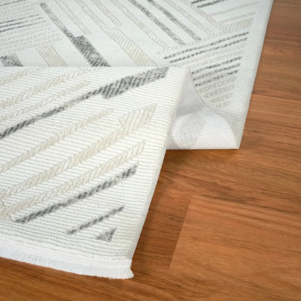 Kasmir Rugs 7/24 Elegante Lumina Rug, 160cmx230cm, Grey