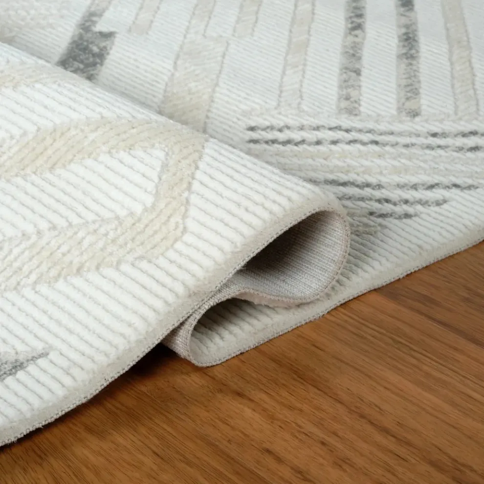 Kasmir Rugs 7/24 Elegante Lumina Rug, 160cmx230cm, Grey