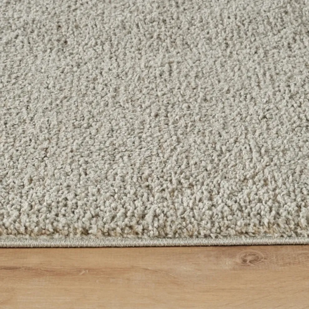 Kasmir Rugs 7/24 Puffy Nina Rug , 120cmx180cm, Light Grey