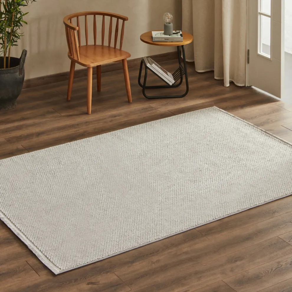 Kasmir Rugs 7/24 Scandinavian Premium Linda V2 Rug, 80cmx150cm, Grey