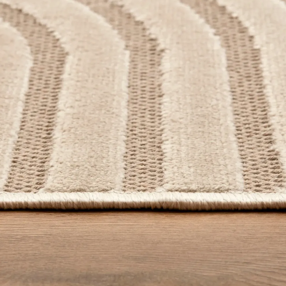 Kasmir Rugs 7/24 Scandinavian Thor Rug, 120cmx180cm, Beige Multi