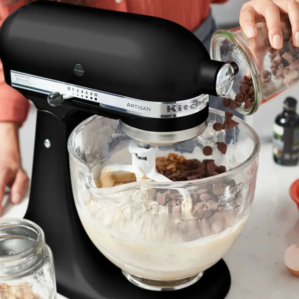KitchenAid Artisan Tilt-Head Stand Mixer, 4.8L, 300W, Onyx Black