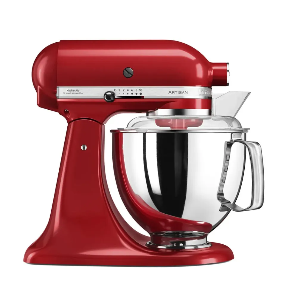 KitchenAid Artisan Tilt-Head Stand Mixer, 4.8L, 300W, Empire Red