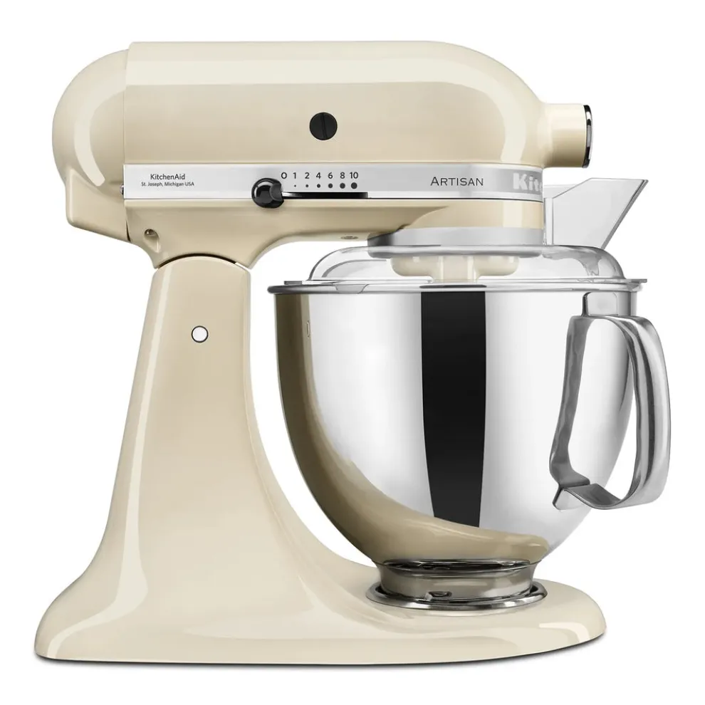 KitchenAid Artisan Tilt-Head Stand Mixer, 4.8L, 300W, Almond Cream