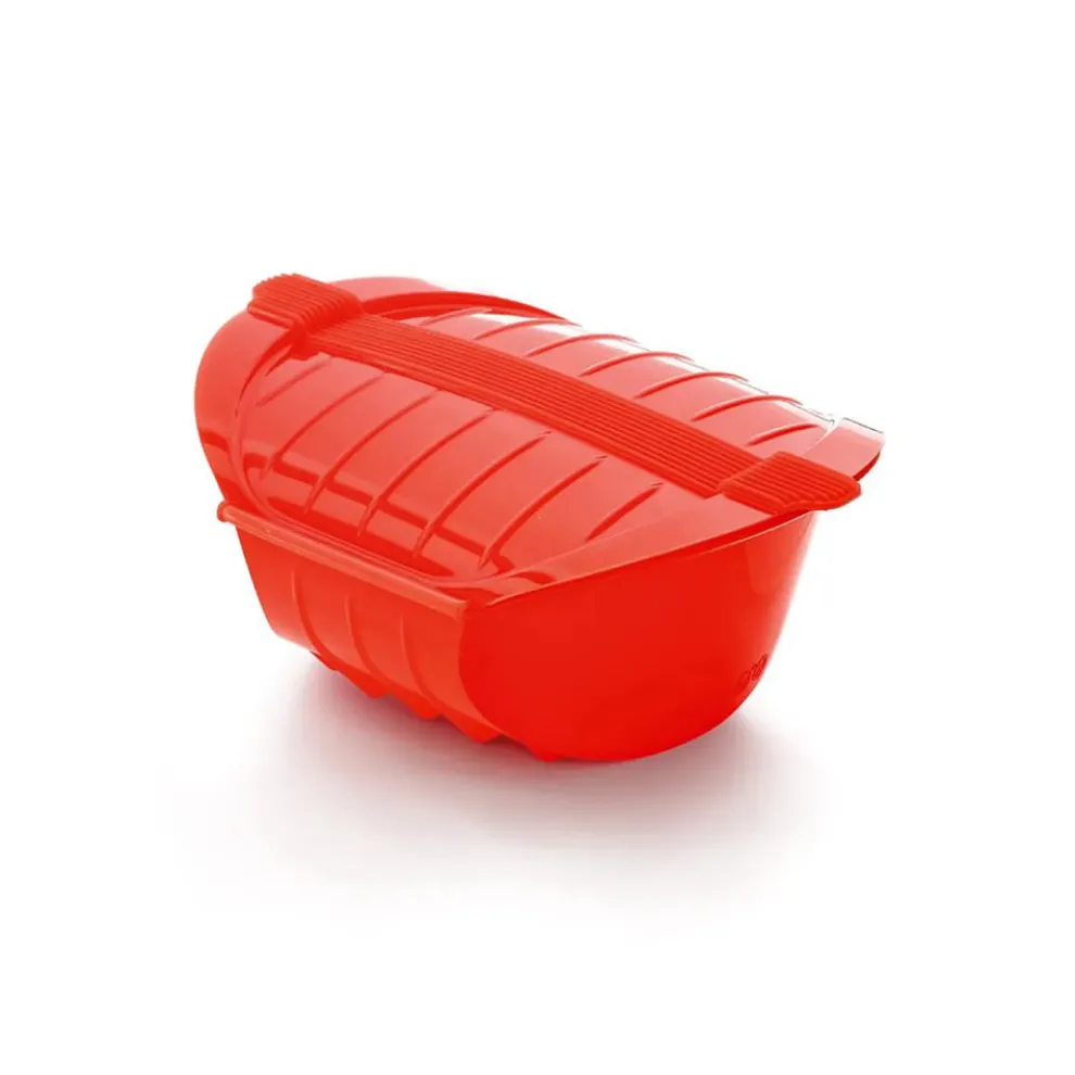 Lèkuè Deep Steam Case, 21.2cmx15.5cmx8.5cm, Red