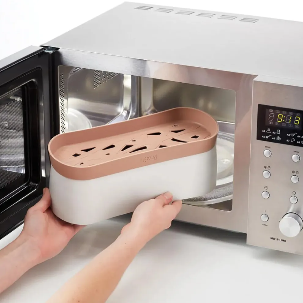 Lèkuè Pasta Cooker, 28cm, Pink Cream