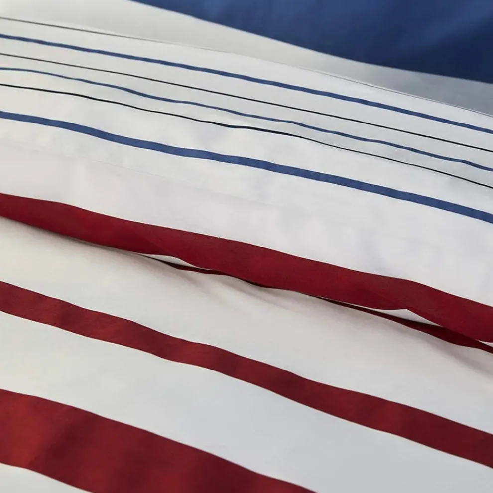 Nautica Home Finn 100% Turkish Cotton Duvet Cover Set, King, 230cmx220cm, Multi