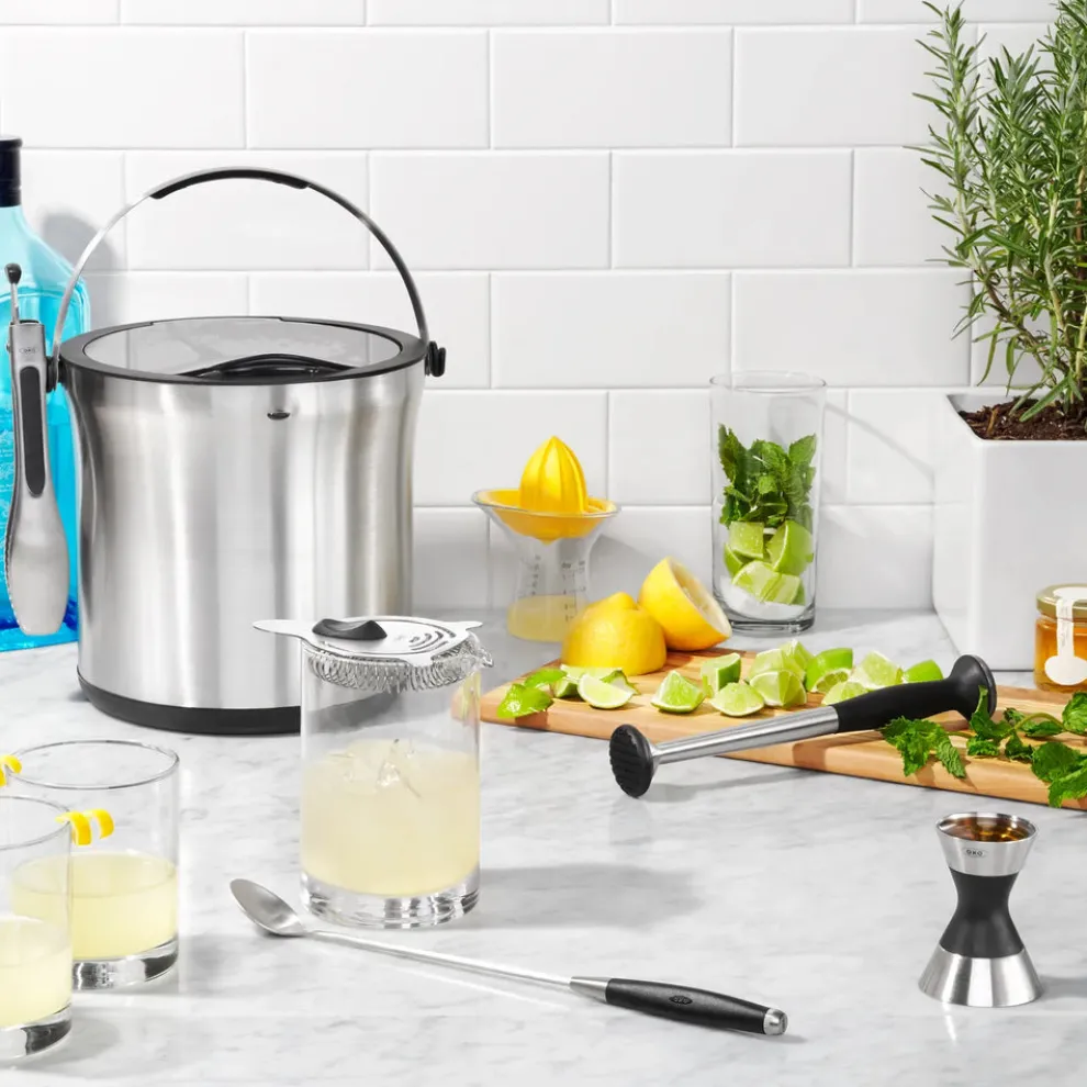 Oxo SteeL Muddler, Transparent