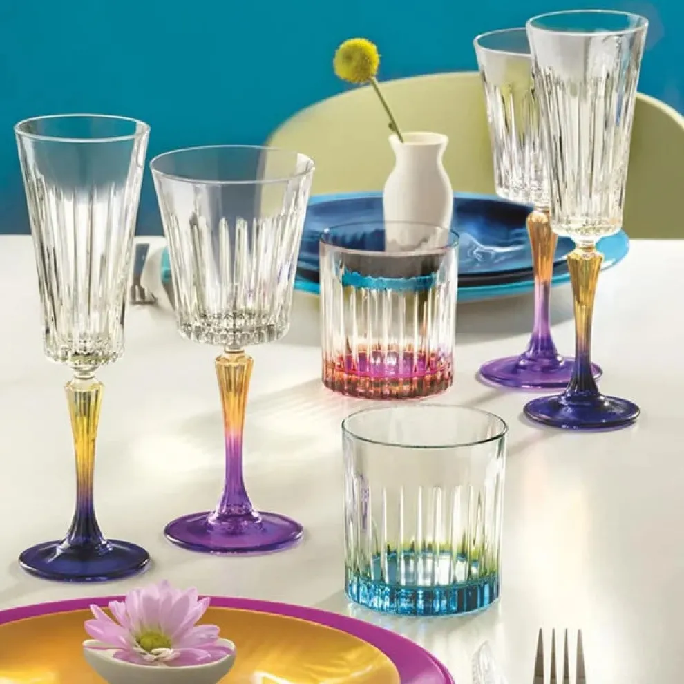 RCR 6-Piece Wine Glass, 300ml, Multi