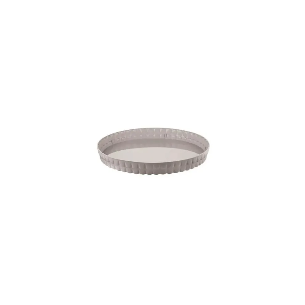 Tiffany Round Tray, 33cmx4cm, Taupe