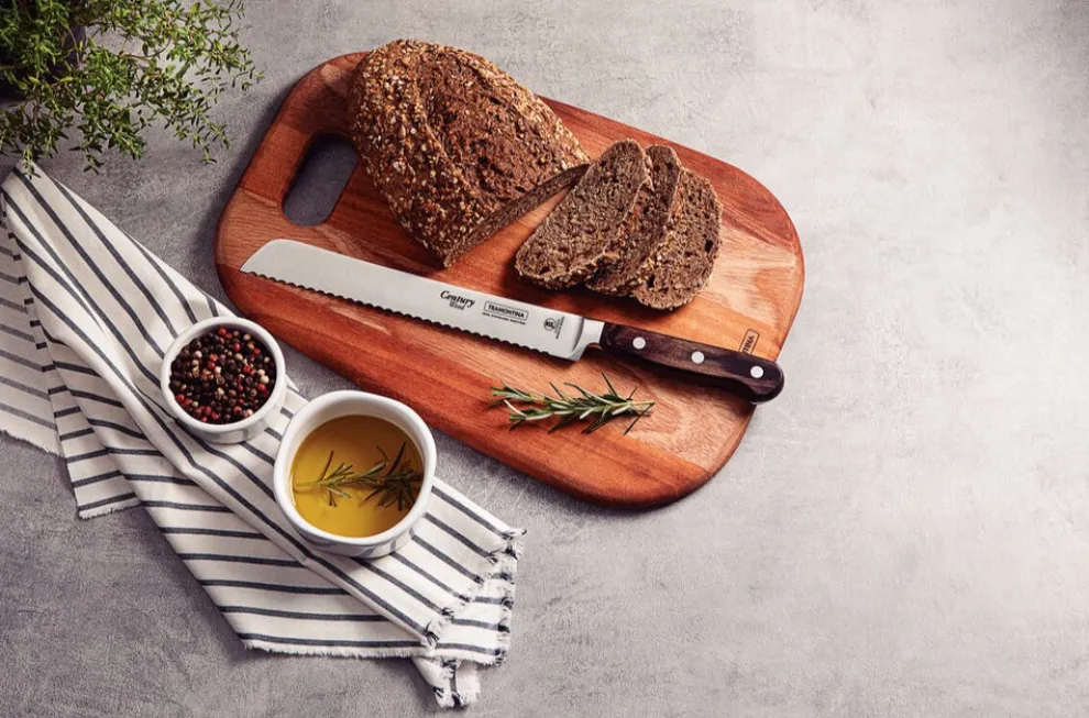 Tramontina Stainless Steel Bread Knife, Inox