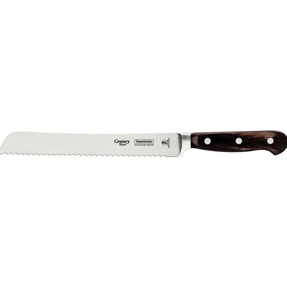Tramontina Stainless Steel Bread Knife, Inox