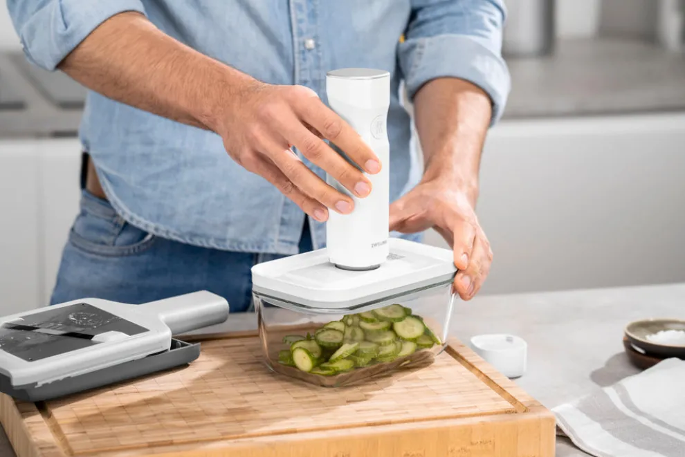 Zwilling Glass Vacuum Box, M, Grey